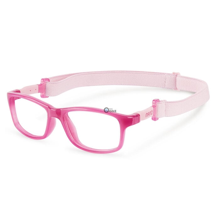 Nano Kids Glasses Crew 3.0 NAO3020146 46 mm for 5-6 Years Shiny Pink - Image 2