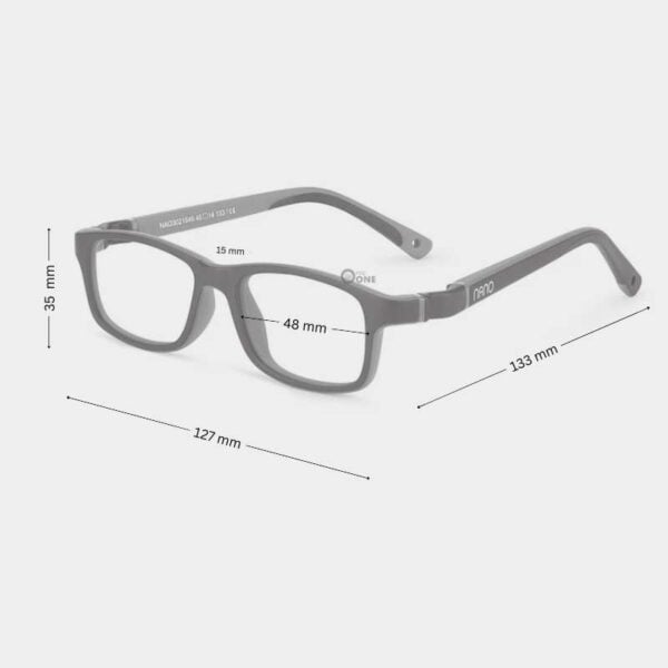Nano kids Glasses Crew 3.0 NAO3021848 48mm for 7-8 Years - Image 2