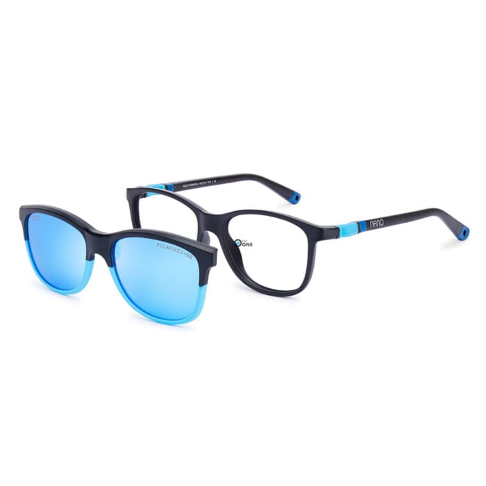 NanoVista Kids Glasses with Clip-on QUEST-NAO3160848SC