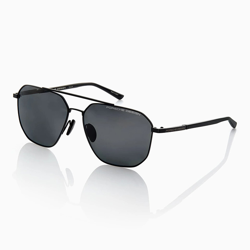 Porsche Design P'8967 A Sunglasses – Matte Black Frame with Polarized Grey Lenses