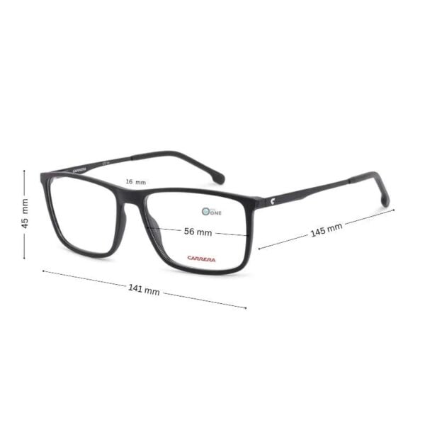 Carrera 8881 Men's Frame - Matte Black - Image 2