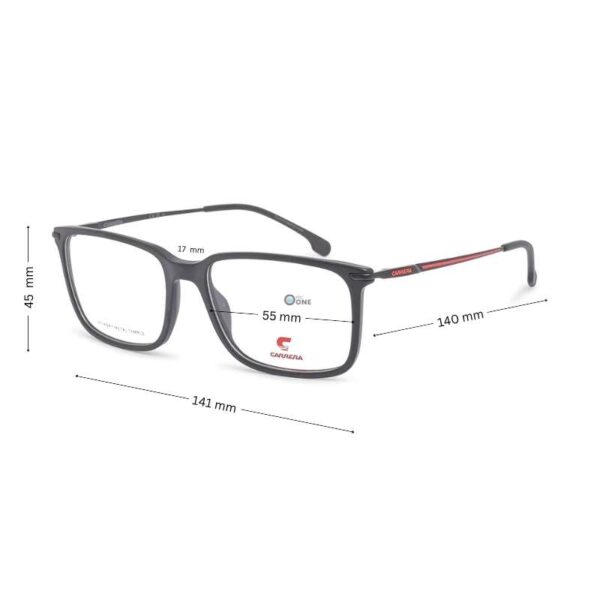 Carrera 8897 Men's Frame - Matte Black - Image 2