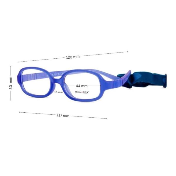 Sale! Miraflex Flexible Kids Glasses- Terryflex 44 | Flexible glasses for 3-6 Years - Image 2