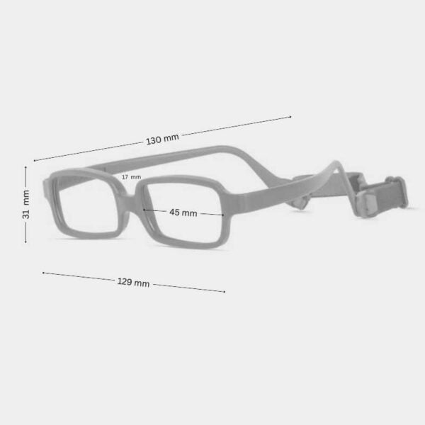 Sale! Miraflex Flexible Kids Glasses NEW BABY 3 | Flexible & Un-breakable Glasses for 8-11 Years - Image 2