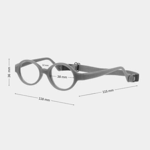 Miraflex Baby Lux 38 Flexible and Unbreakable Eyewear for Toddlers | Durable & Safe - Image 2