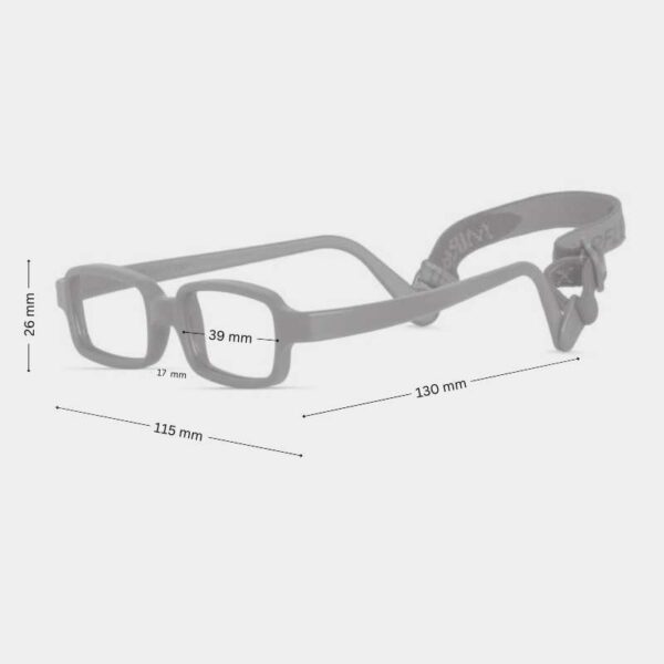 Sale! Miraflex NEW BABY 1 | Flexible & Un-breakable Glasses for 3-6 Years - Image 2