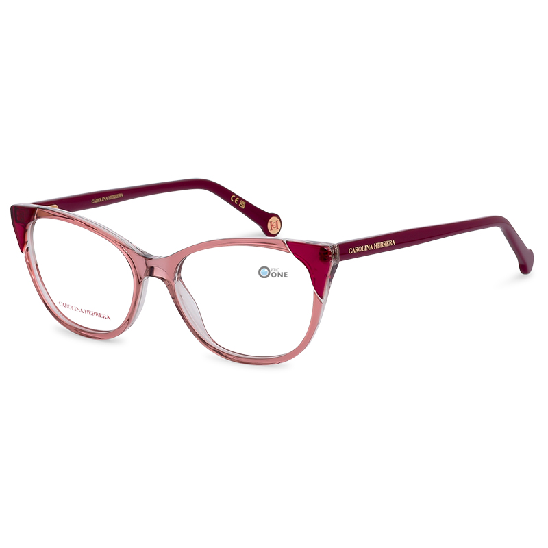 Carolina Herrera HER0283 – Transparent Pink Designer Glasses for Women