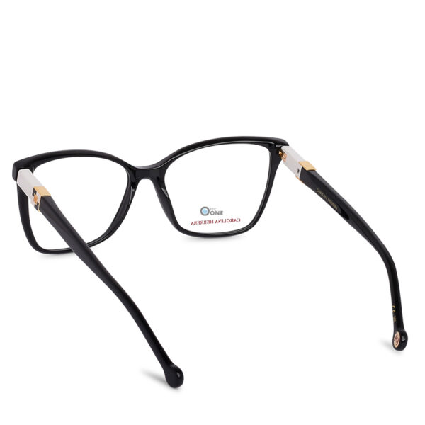Carolina Herrera Eyeglasses for Women HER0274 – Black Square Designer Frame - Image 4