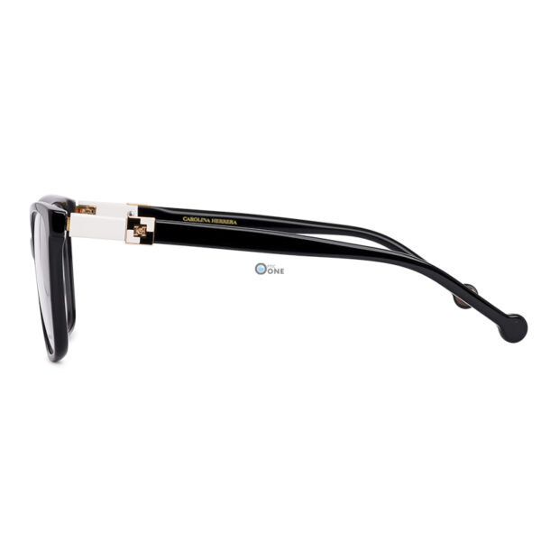 Carolina Herrera Eyeglasses for Women HER0274 – Black Square Designer Frame - Image 5