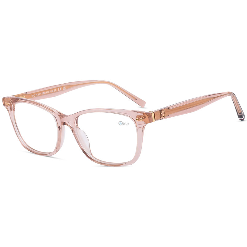 Tommy Hilfiger Women's Eyeglasses TH2162 – Transparent Brown Frame