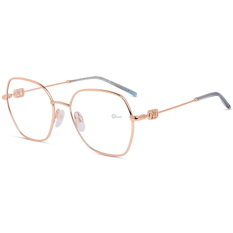 Tommy Hilfiger Glasses for Women TH2151 – Golden Hexagon Frame | Optic One UAE