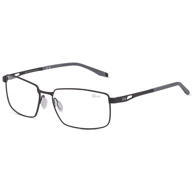 Under Armour Men's Full-Rim Eyeglasses 57mm in Size | Matte Black Frame