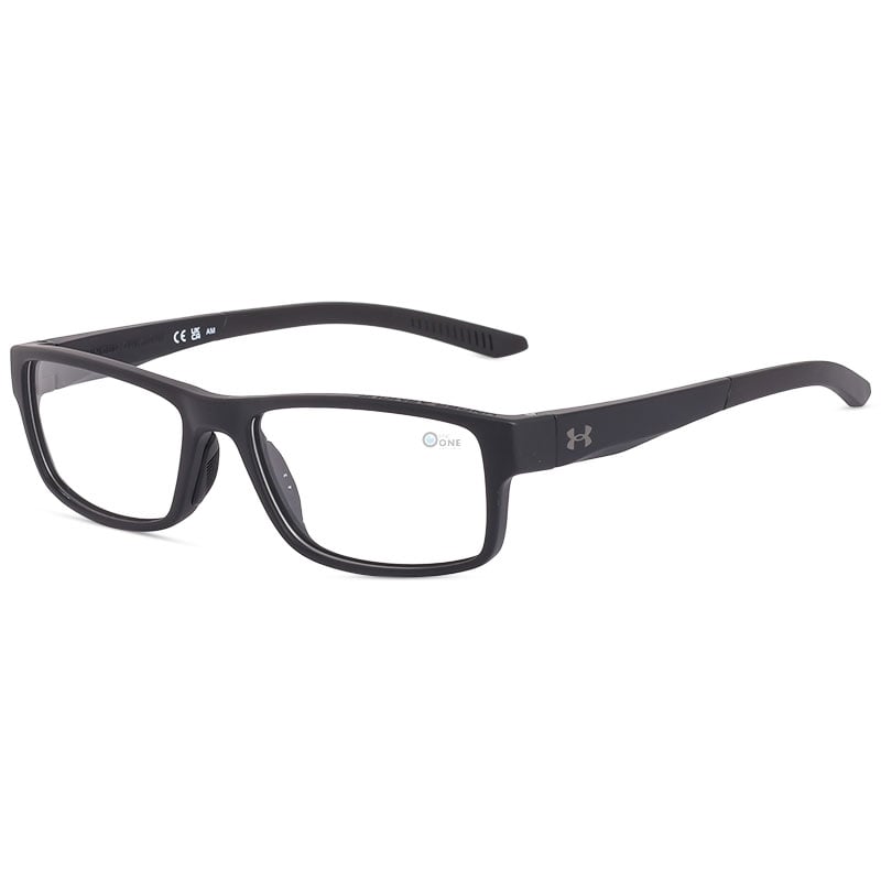 Under Armour UA5053 003 Eyeglasses for Men – Matte Black – Thick Full-Rim – 54mm