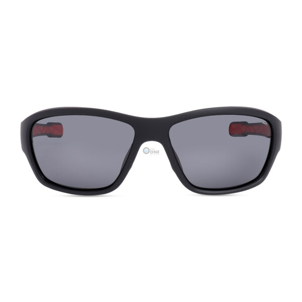 Despada Sporty Curved Sunglasses Matte Black - Image 2