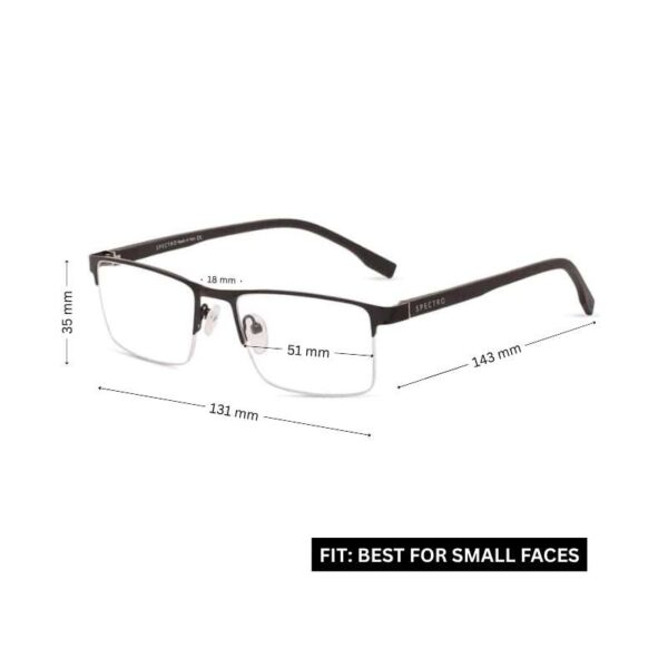 Men's Half Frame Eyeglasses | Men's Eyewear - Image 2