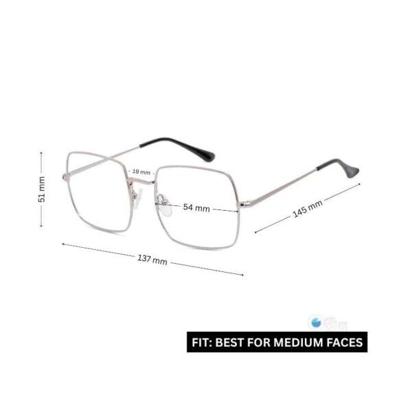 Women's Square Shape Glasses | Affordable Eyeglasses - Image 2