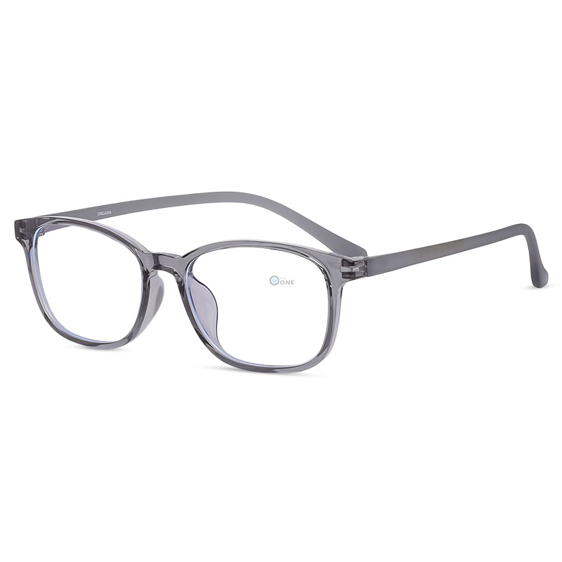 Women's Lightweight Eyeglasses Transparent Gray