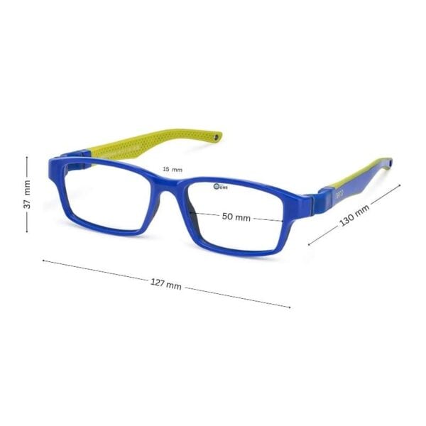 NanoVista Rebel Collection Kids Glasses Bolt NAO3280450 Shiny Blue 50mm for 9-12 Years - Image 2