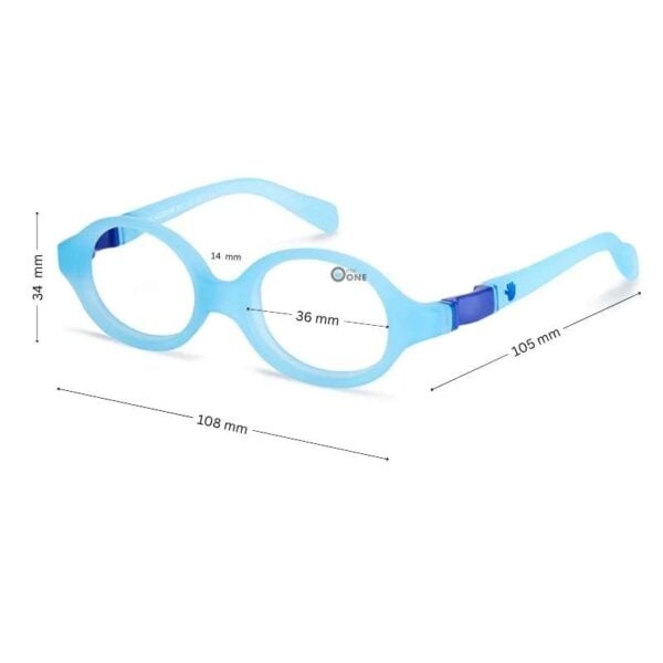 Nano Infant Glasses BIRDIE NV163036 36mm Blue - Image 2