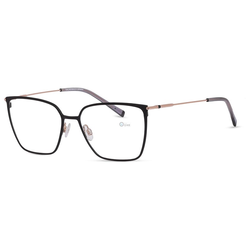 HUMPHREY'S Eyewear | Women's Stylish Frame in Matte Black 54 mm Size