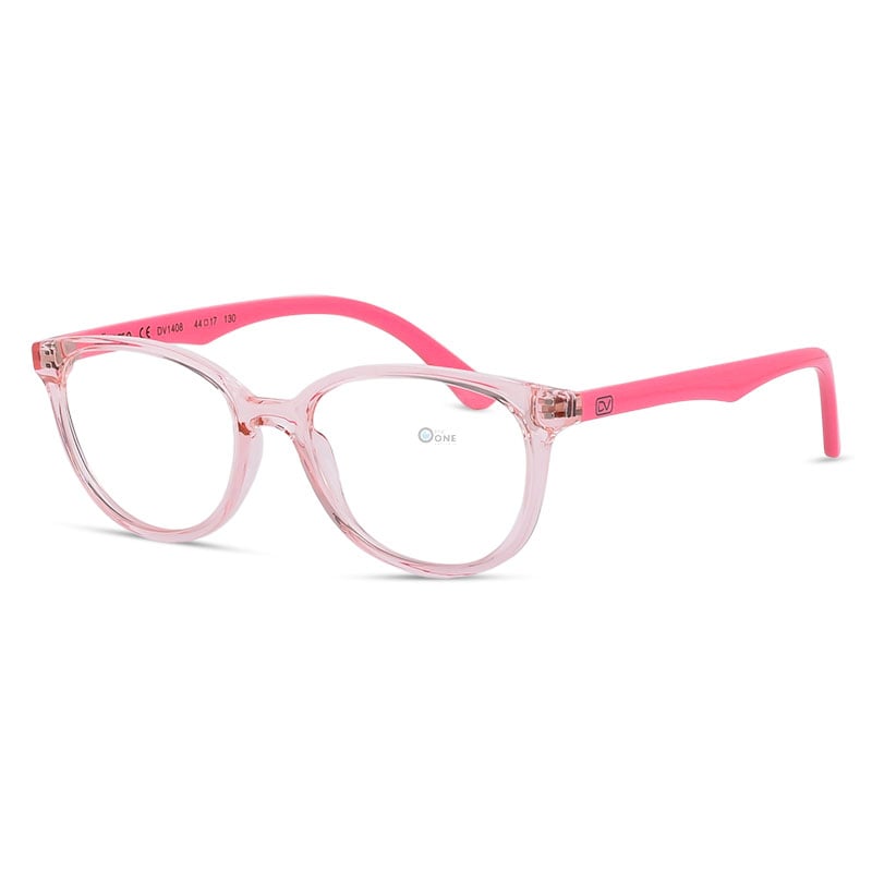 Kids Glasses for 4-6 Years | Durable & Lightweight & Colorful Kids Glasses Transparent Pink
