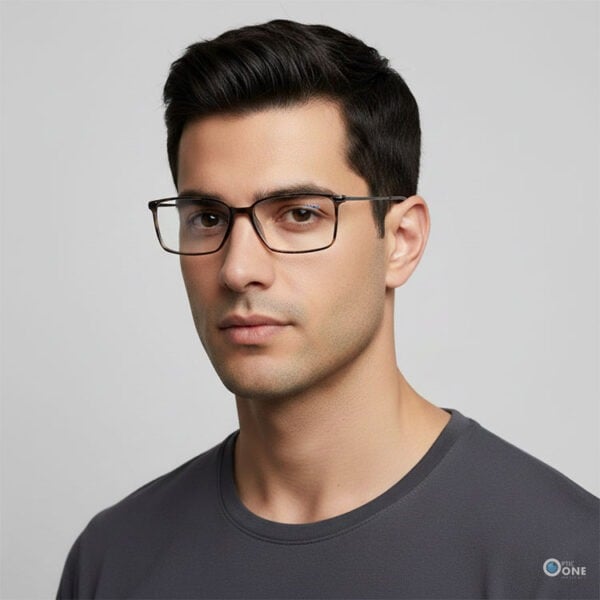 Stepper Titanium Men's Lightweight Eyeglasses Frame SI‑20144 F920 - Image 2