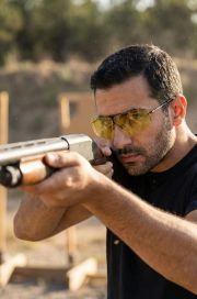 Shooting Glasses with Interchangeable Lenses