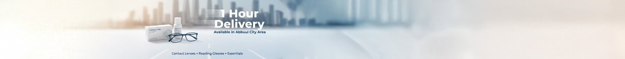 1-Hour Contact Lens Delivery in Abu Dhabi — Optic One