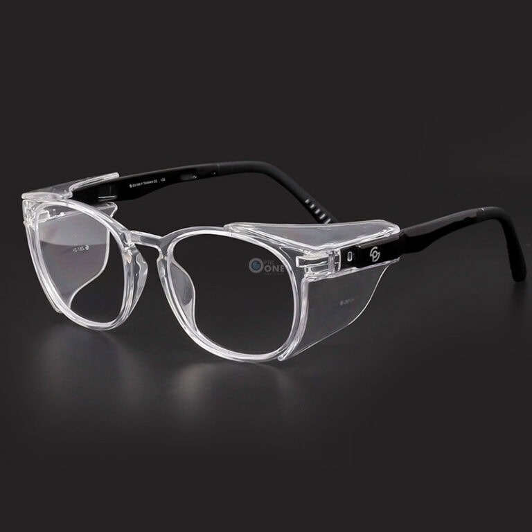 Phillips RX-190 Prescription Safety Glasses – Clear Frame with Side ...