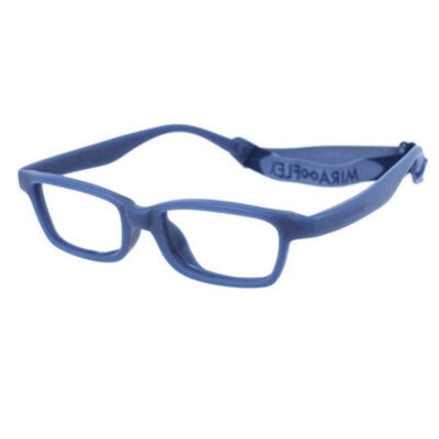 Miraflex Mayan 1  DP Flexible & Unbreakable Kids Glasses Size 39 Blue