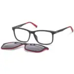 Humphrey's H583172 Men's Rectangle Eyeglasses in Black