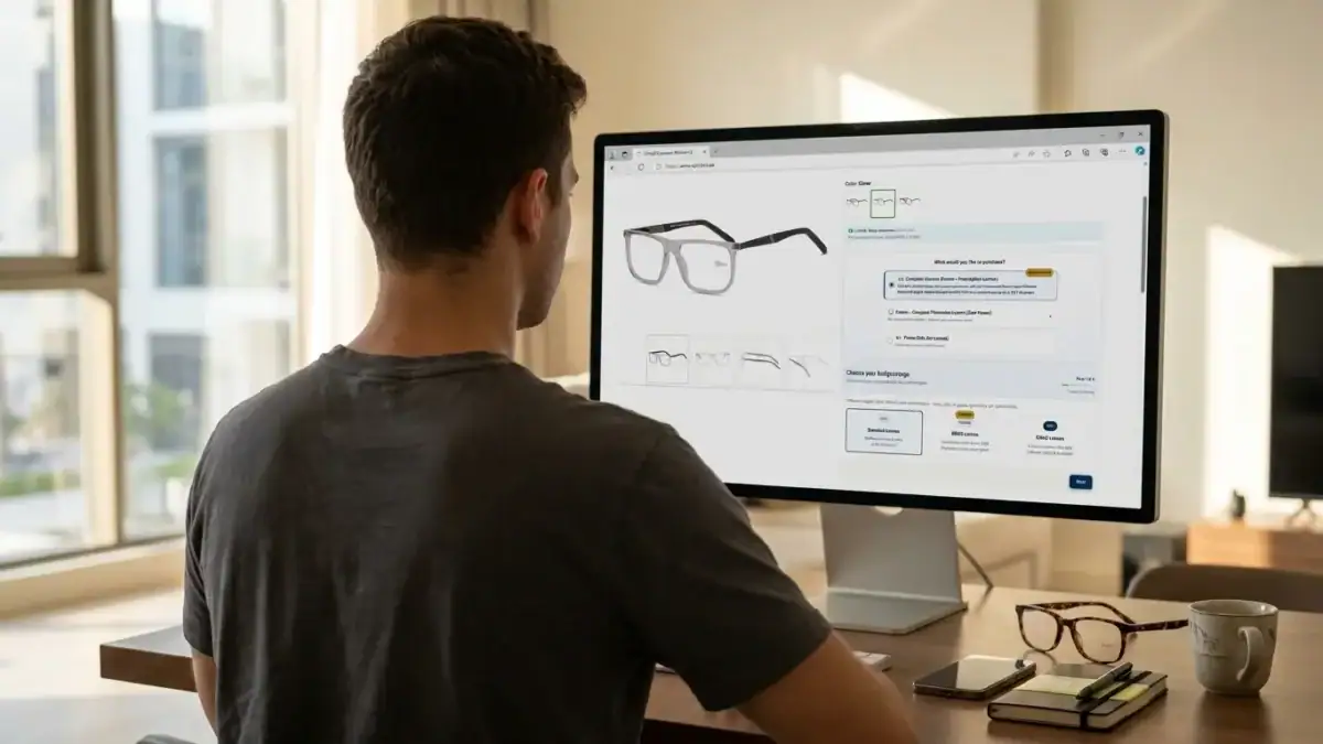 How to Order Prescription Eyeglasses Online in the UAE — Step-by-Step Guide