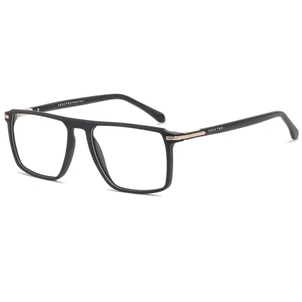 Men's Acetate Glasses | Affordable Eyeglasses Matte Black