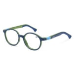 Nano Vista Flicker 3.0 NAO3181644 Kids' Round Eyeglasses in Blue-Green | Ages 4-6